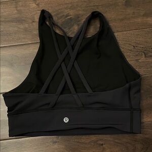 Lululemon black sports bra sz10 activewear